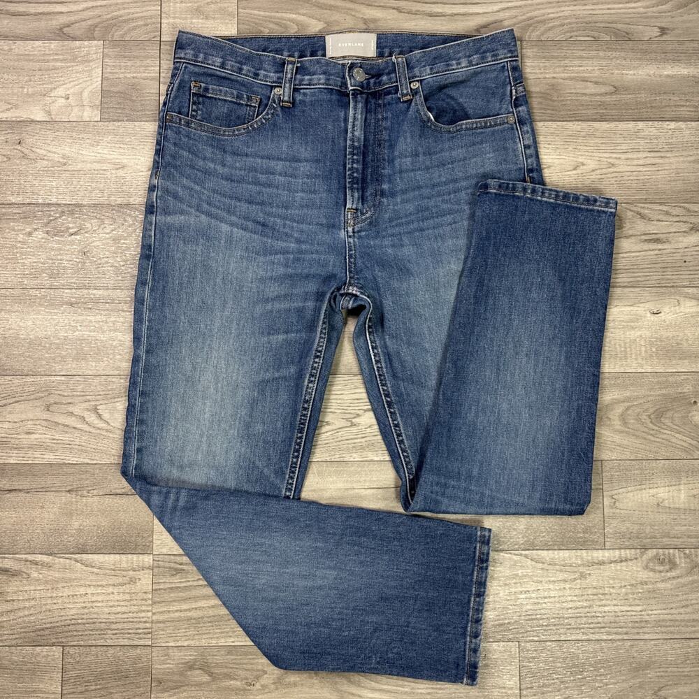 Everlane Skinny Denim Jeans High Rise Medium Wash sz 28